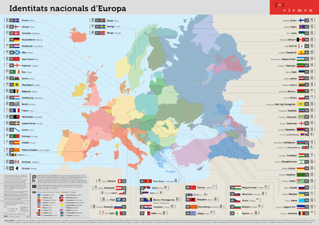 CIEMEN - Mapa de les identitats nacionals d'Europa